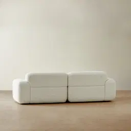 Capri Stone White 2 Pieces Sofa