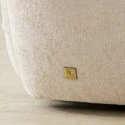 Isabella Cloud Cream 2 Pieces Modular Fabric Sofa