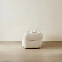 Isabella Cloud Cream 2 Pieces Modular Fabric Sofa