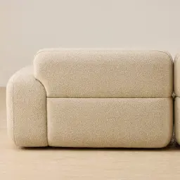 Capri Pearl Beige 2 Pieces Sofa