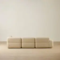 Capri Pearl Beige 5 Pieces Sofa