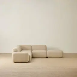 Capri Pearl Beige 5 Pieces Sofa