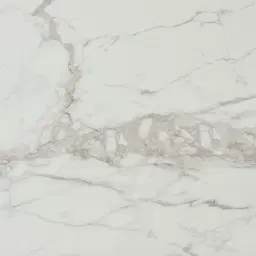 Port Lucienne Glossy Statuario White Sintered Stone Dining Table 240x118cm