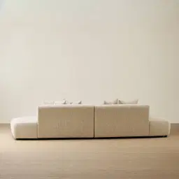 Evo Dusty Beige Fabric Modular Sofa