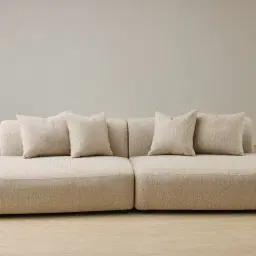 Evo Dusty Beige Fabric Modular Sofa