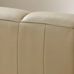 Valeni Oyster Grey Leather 3 Pieces Modular Sofa