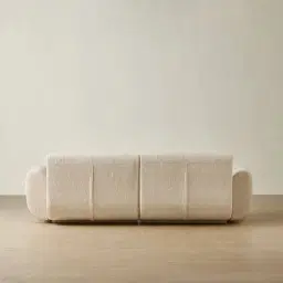 Vero Dusty Beige Fabric 2 Pieces Modular Sofa