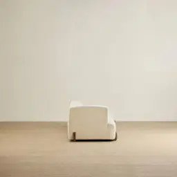 Calma Pearl Beige Fabric 3 Pieces Modular Sofa with Left Arm and Right Cuddler