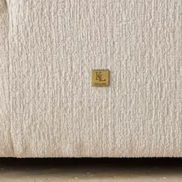 Calma Fusion Grey Fabric 3 Pieces Modular Sofa with Left Arm and Right Cuddler