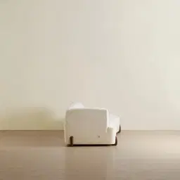 Calma Fusion Grey Fabric 3 Pieces Modular Sofa with Left Arm and Right Cuddler