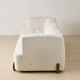 Calma Fusion Grey Fabric 3 Pieces Modular Sofa