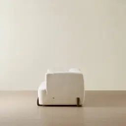 Calma Fusion Grey Fabric 2 Pieces Modular Sofa