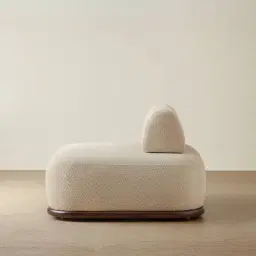 Bellagio Mid Beige Woven Fabric Single Seat Module