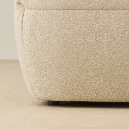 Amity Pearl Beige Fabric 2 Pieces Modular Sofa with Left Arm and Right Chaise
