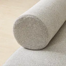 Pebbla Slate Grey Fabric Modular Corner Sofa with Right Arm Wide and Left Terminal