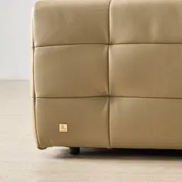 Jones Desert Brown Leather 3 Pieces Modular Dual Electric Recliner