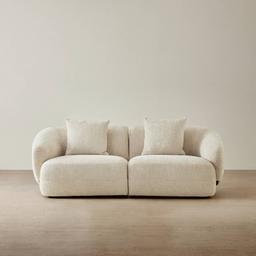 Willow Stone Cream 2 Pieces Modular Sofa