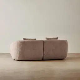Willow Warm Taupe 2 Pieces Modular Sofa