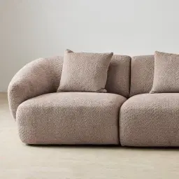 Willow Warm Taupe 2 Pieces Modular Sofa