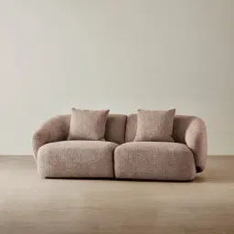 Willow Warm Taupe 2 Pieces Modular Sofa