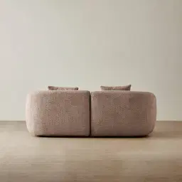 Willow Warm Taupe 2 Pieces Modular Sofa