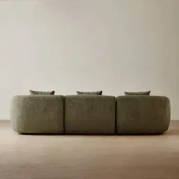 Willow II Winter Moss 3 Pieces Modular Sofa