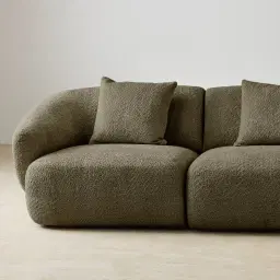 Willow II Winter Moss 3 Pieces Modular Sofa