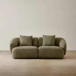 Willow II Winter Moss 2 Pieces Modular Sofa
