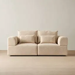 Riviera III Antelope 2 Pieces Modular Fabric Sofa
