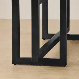 Grayson Matte Black Rectangular Dining Table with Matte Emerald Green Sintered Stone Top - 268x118cm