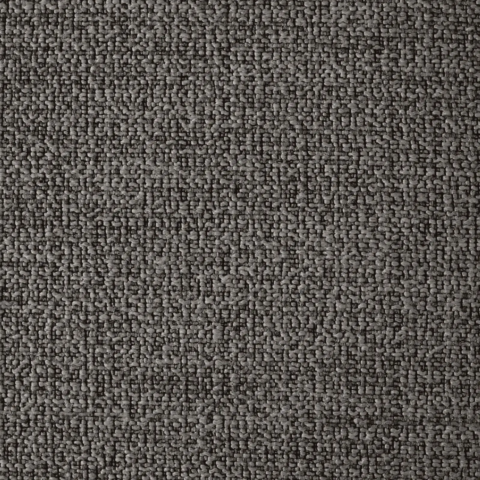 Erica Graphite Woven Fabric 3-Seater Sofa - Black Legs