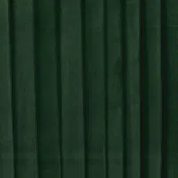 Crown Pine Green Velvet 3-Seater Sofa - Champagne Gold Stainless Steel Legs