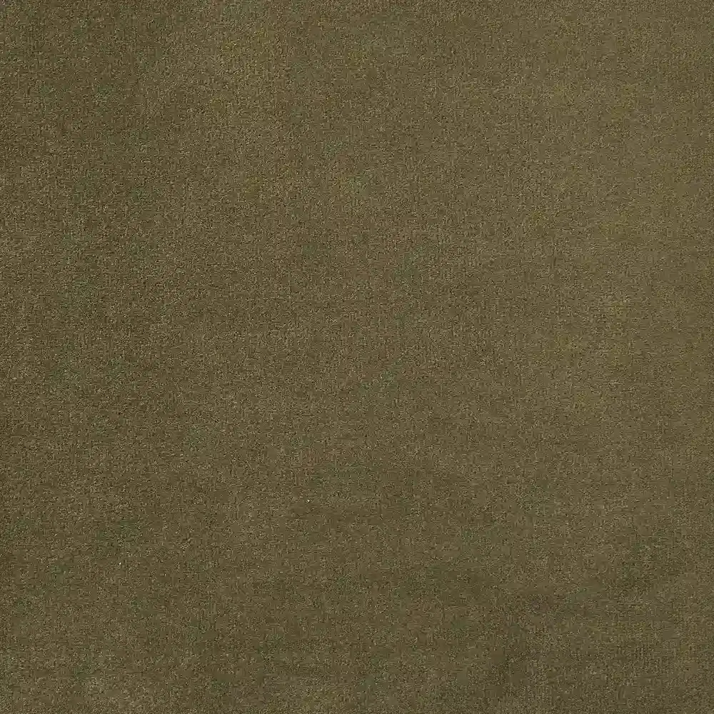 Deco Olive Green Velvet Armchair - Dark Brown Legs