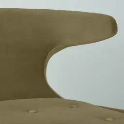 Tarrington Olive Green Velvet Occasional Chair