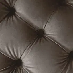 Kelly Mushroom Velvet Ottoman