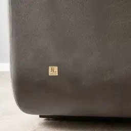 Clementine Mushroom Velvet Occasional Chair