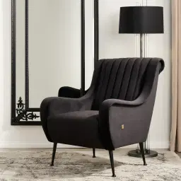 Roosevelt Olive Green Velvet Occasional Chair