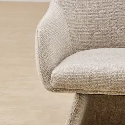 Antonia Royal Cream Swivel Dining Chair