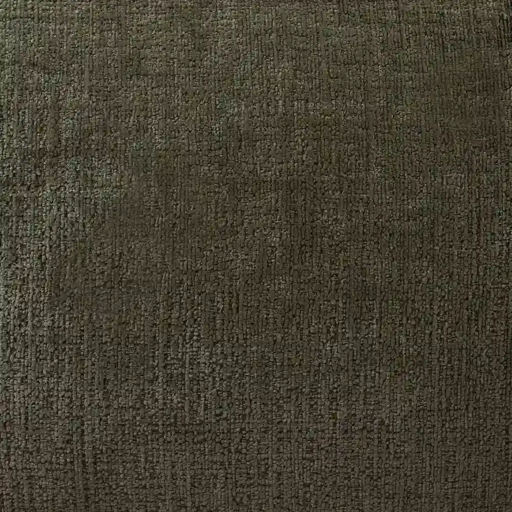 Riviera Green Chenille Fabric Queen Bed with Medium Brown Ash Veneer