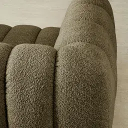 Gabriella Winter Moss Woven Fabric Occasional Chair