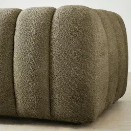 Gabriella Winter Moss Woven Fabric Occasional Chair