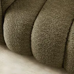 Gabriella Winter Moss Woven Fabric Occasional Chair