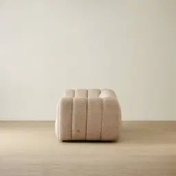 Gabriella Antelope 3-Seater Woven Fabric Sofa