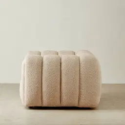 Gabriella Antelope Woven Fabric Occasional Chair