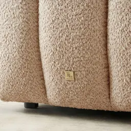 Gabriella Antelope Woven Fabric Occasional Chair
