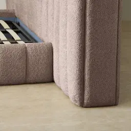 Gabriella Warm Taupe Fabric King Bed