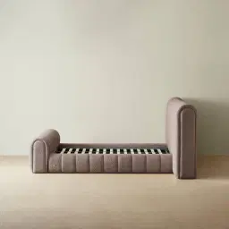 Gabriella Warm Taupe Fabric King Bed