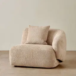 Willow Antelope Woven Fabric Modular Right Arm Seat