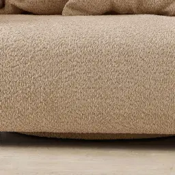 Marcela Antelope Woven Fabric Swivel Occasional Chair