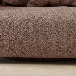 Marcela Warm Taupe Woven Fabric Swivel Occasional Chair